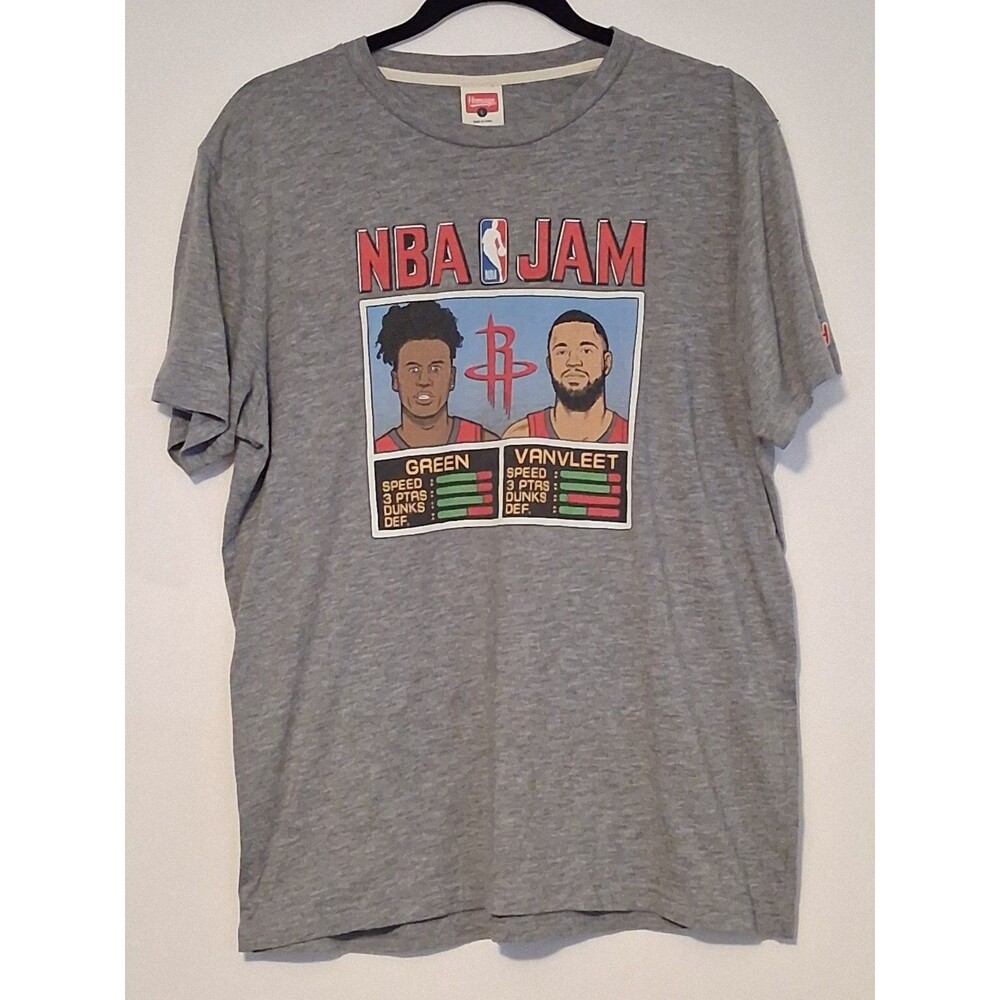 Vintage Homage NBA Jam Green & Vanvleet Men's T-shirt L